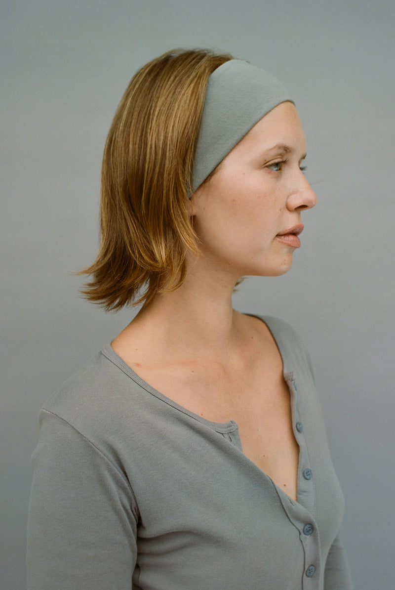 Stretch Headband - Neutral Grey