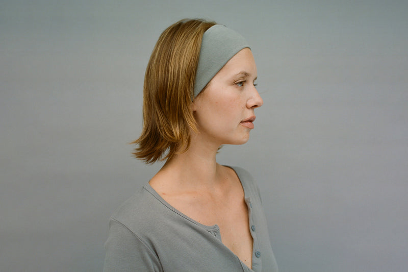 Stretch Headband - Neutral Grey