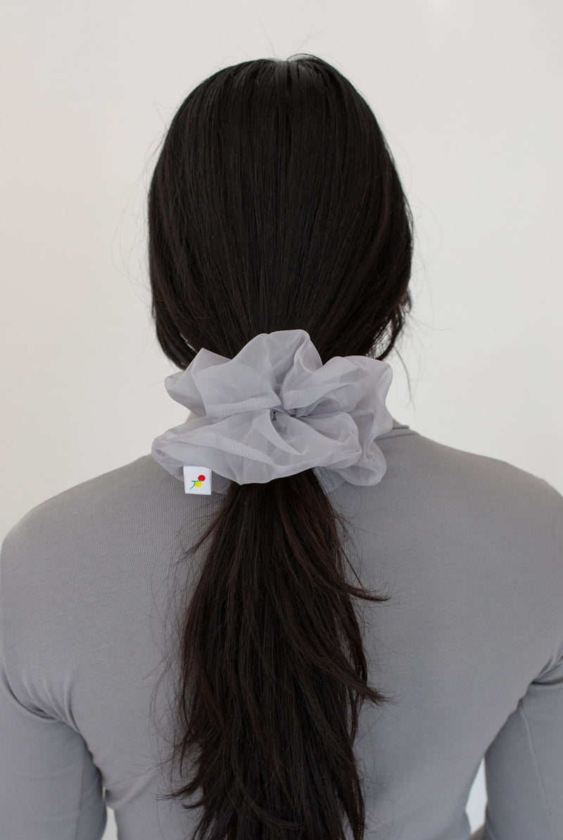 Organza Scrunchie - Oyster