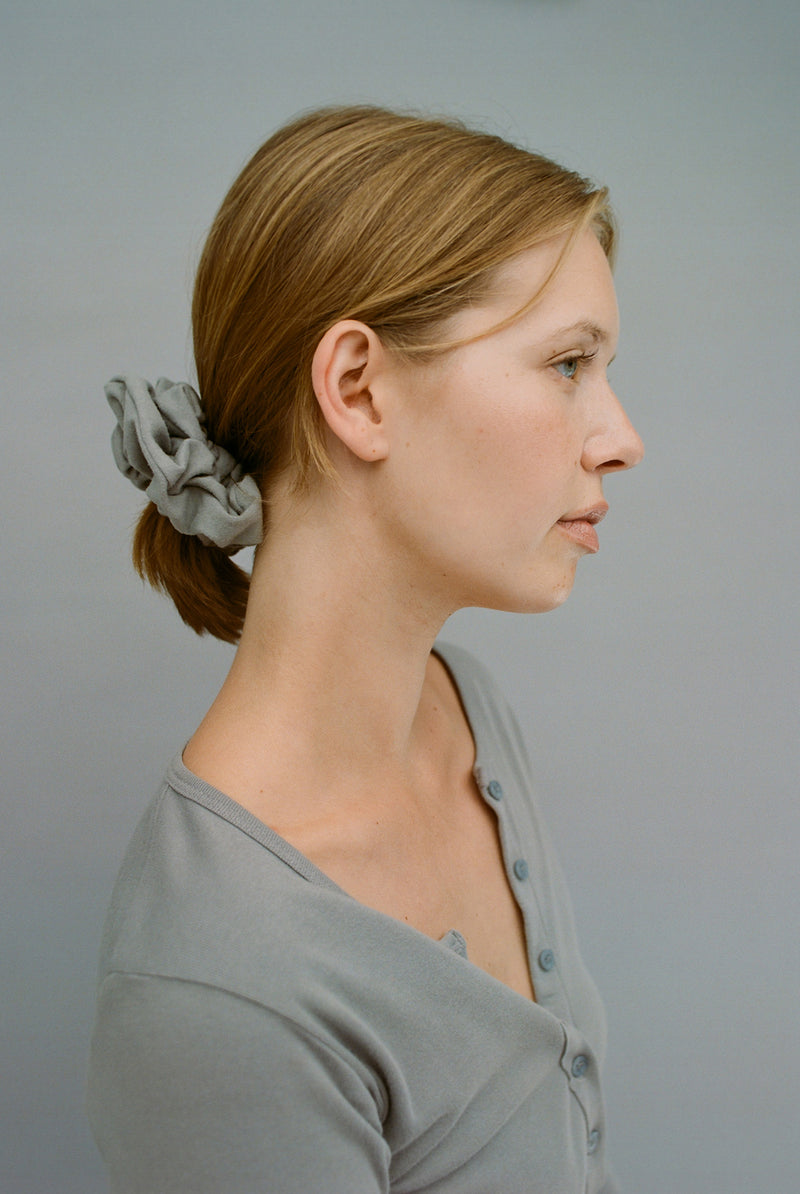 Classic Scrunchie - Neutral Grey