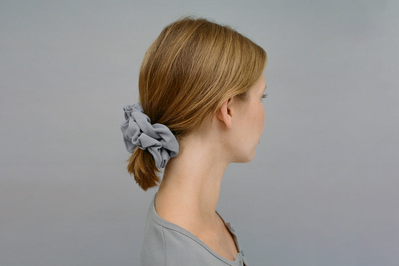 Classic Scrunchie - Neutral Grey