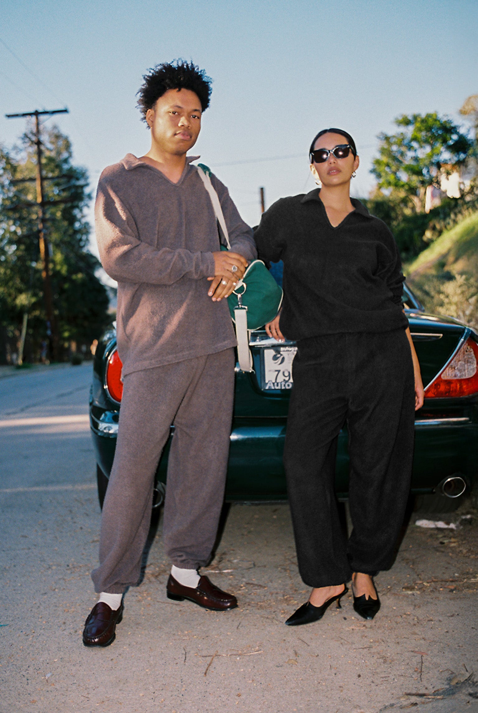 Sherpa Big Sweatpant - Deep Taupe | GIL RODRIGUEZ