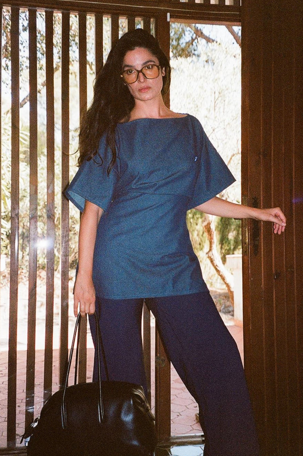 Skipper Shirt Dress - Denim