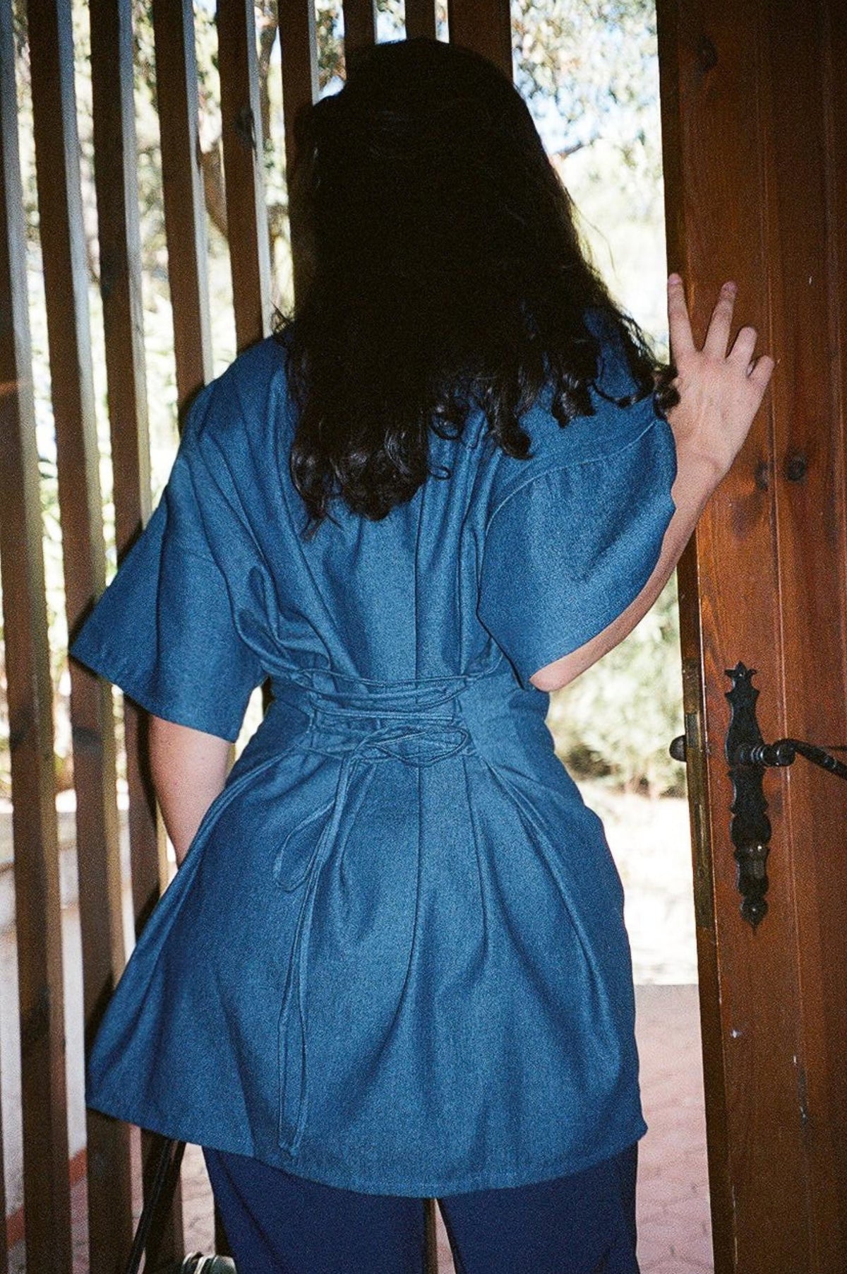 Skipper Shirt Dress - Denim