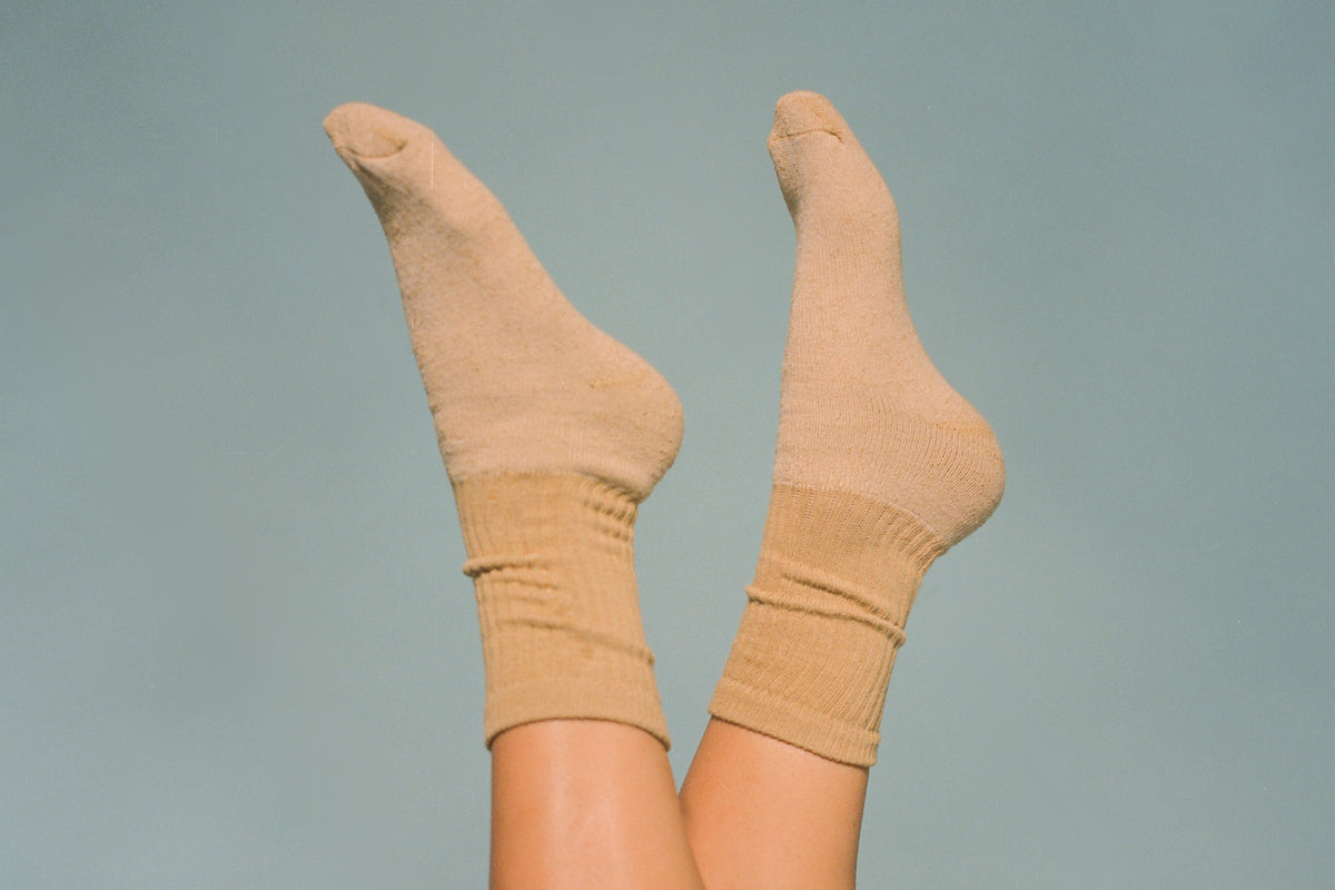 Organic Threads Crew Socks (3 Pack) - Green