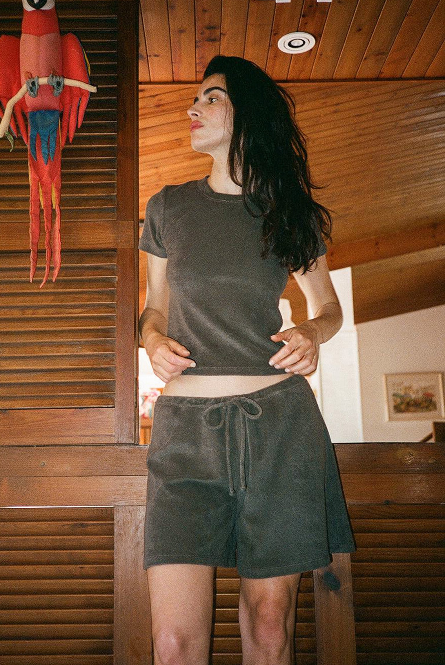 Terry Corsica Tee - Espresso