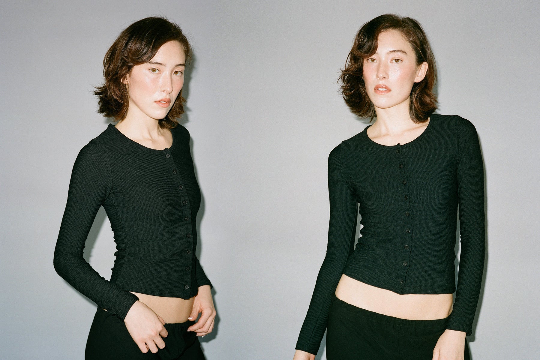 Thermal Sophie Cardigan - Black