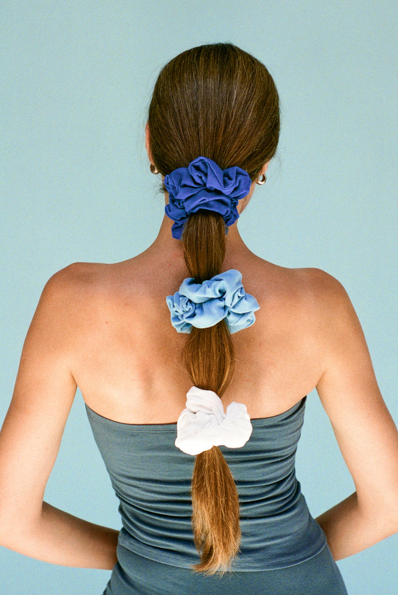 Classic Scrunchie - Old Jeans