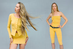 The Tube Convertible Top - Turmeric