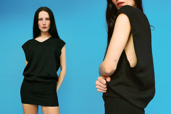 Billie Oversized Vest - Black | GIL RODRIGUEZ