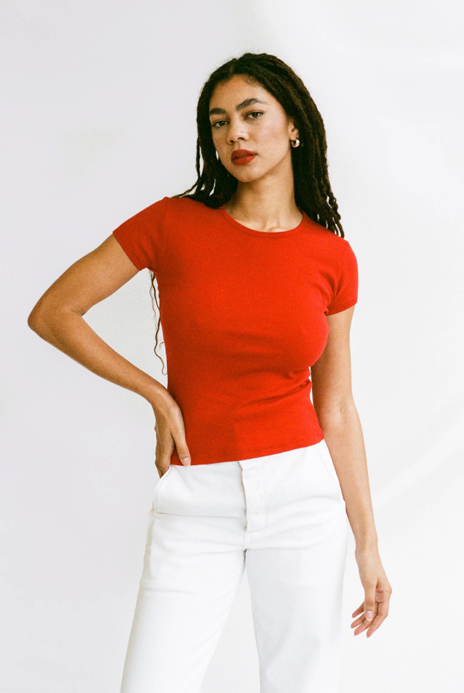 Bellevue Tee - Tomate (2nd Quality)