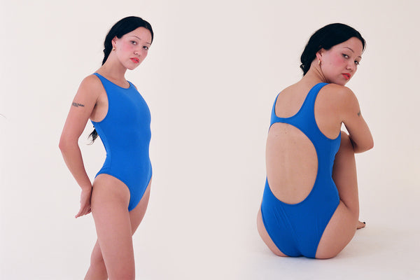 Marina One-Piece Swimsuit - Persian Blue