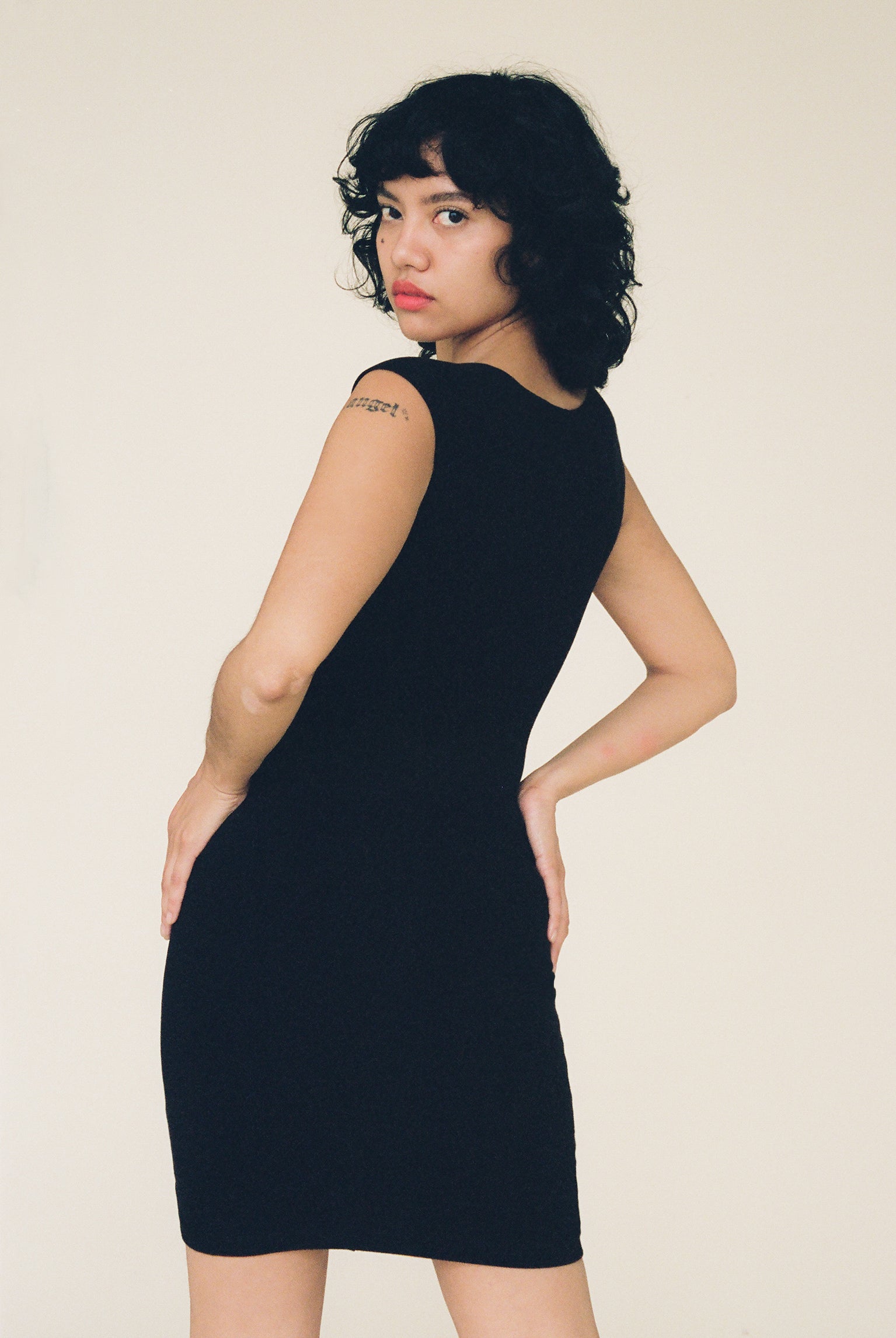 El Tigre Mini Dress - Black (2nd Quality)