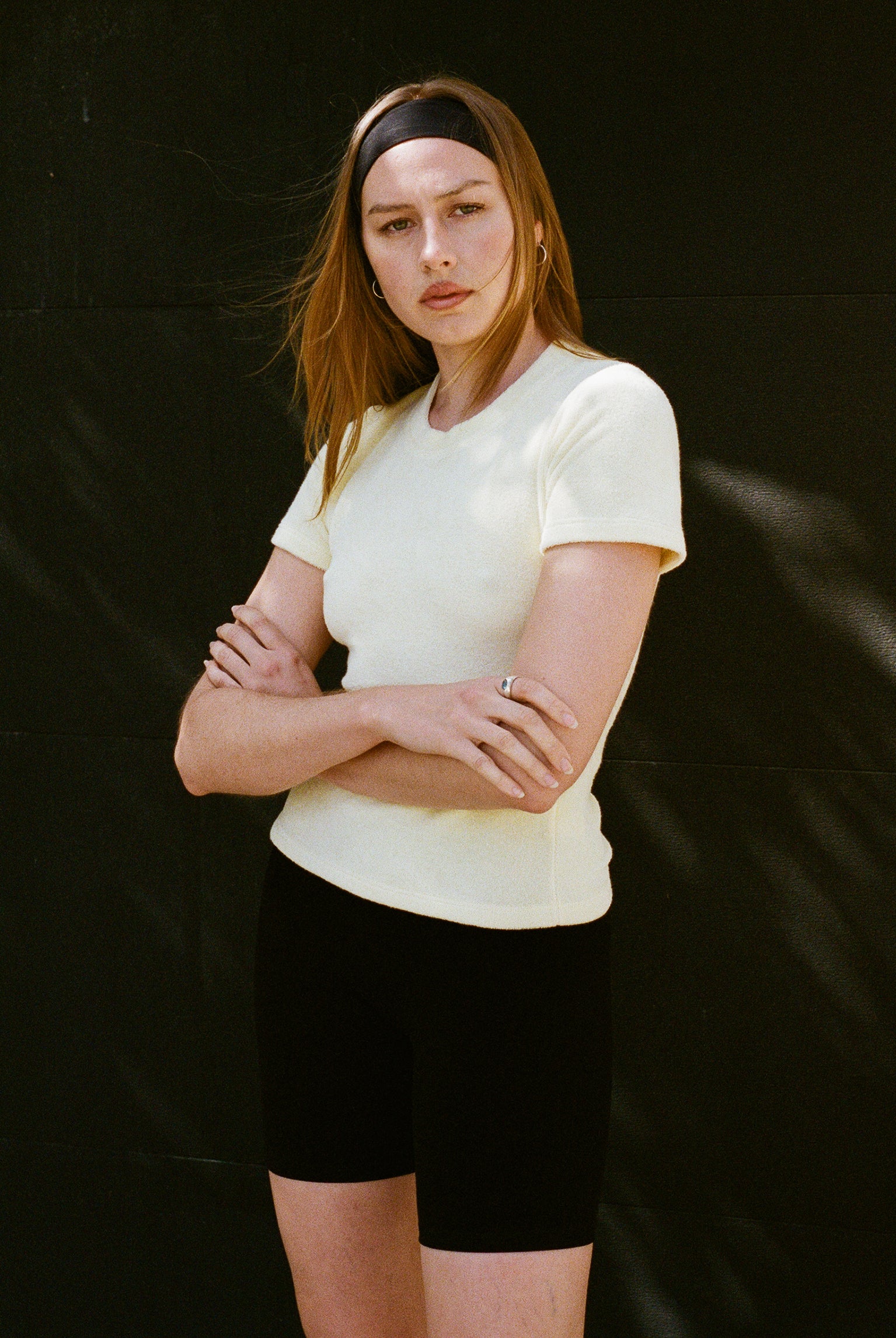 Corsica Terry Tee - Banana Cream