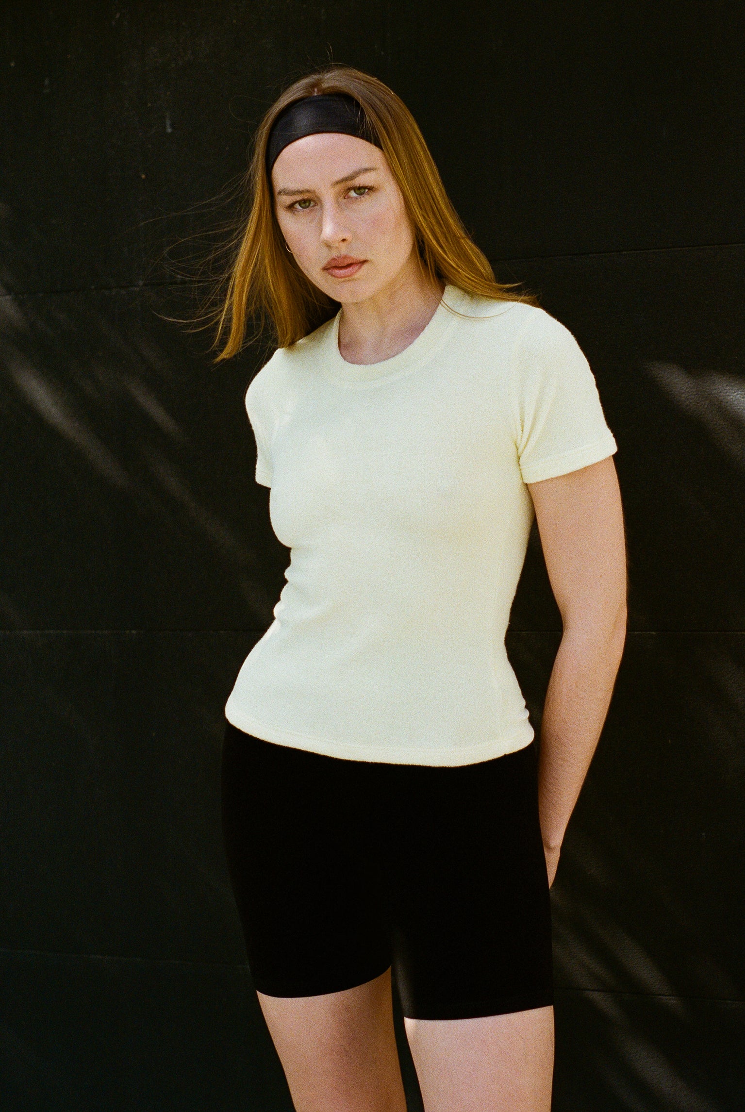 Corsica Terry Tee - Banana Cream