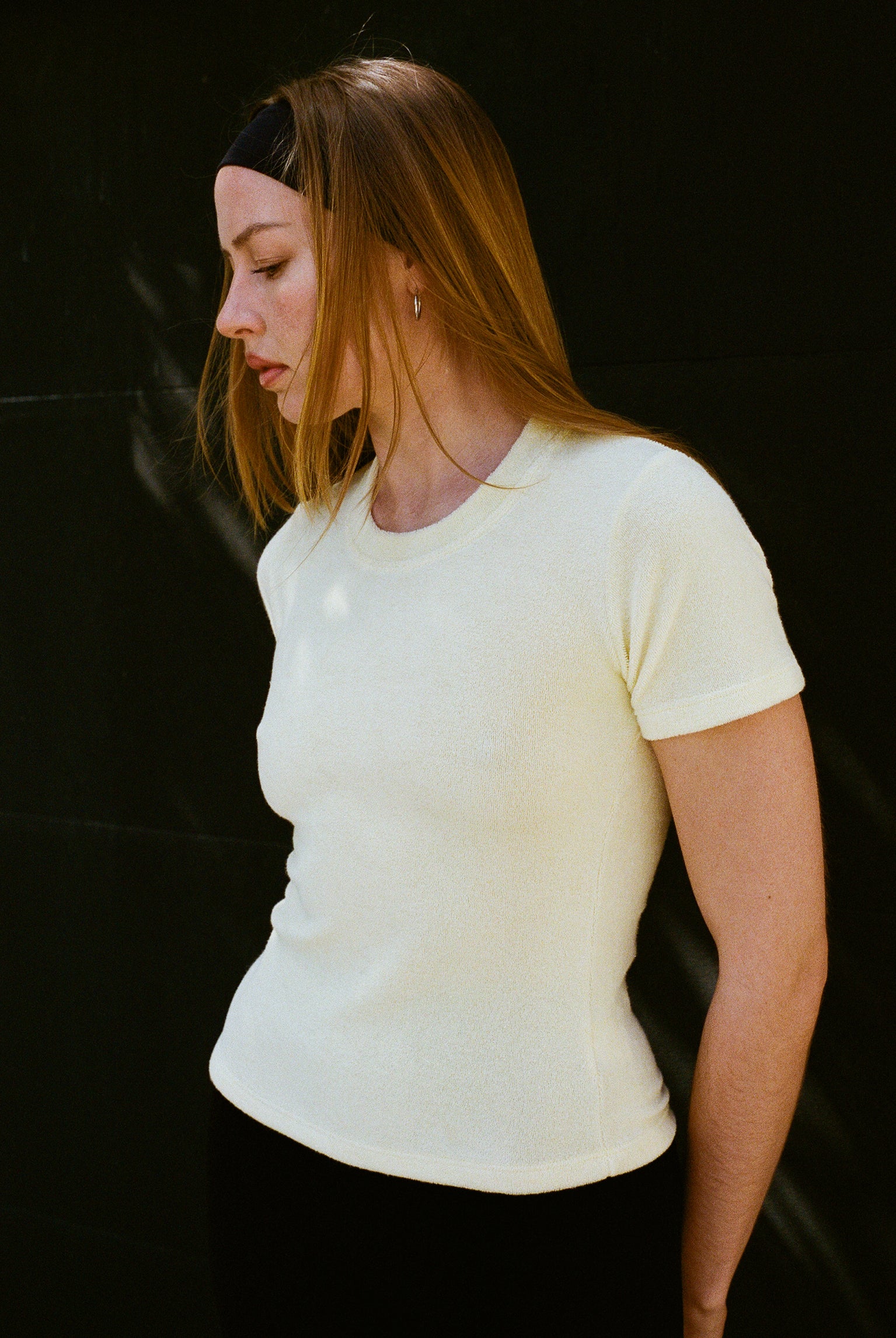 Corsica Terry Tee - Banana Cream