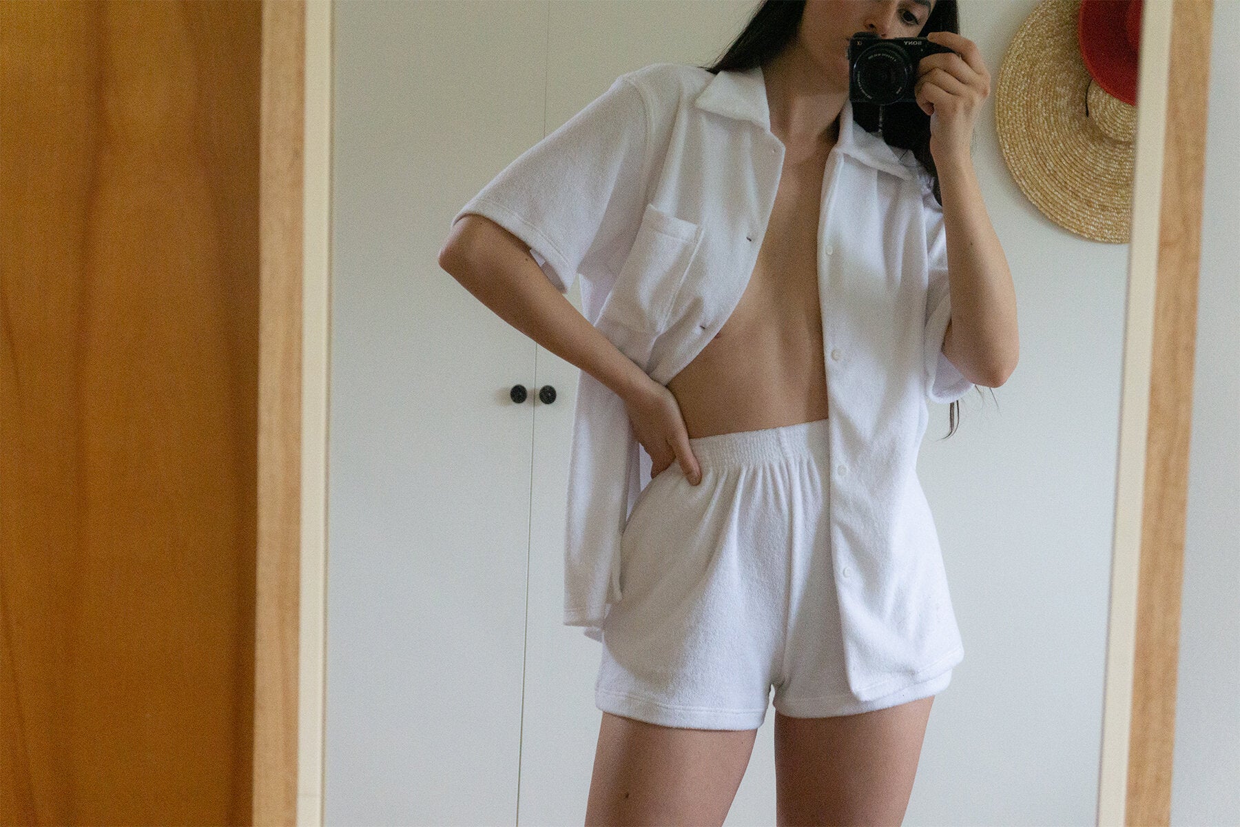 Tommy Terry Bowling Shirt - White