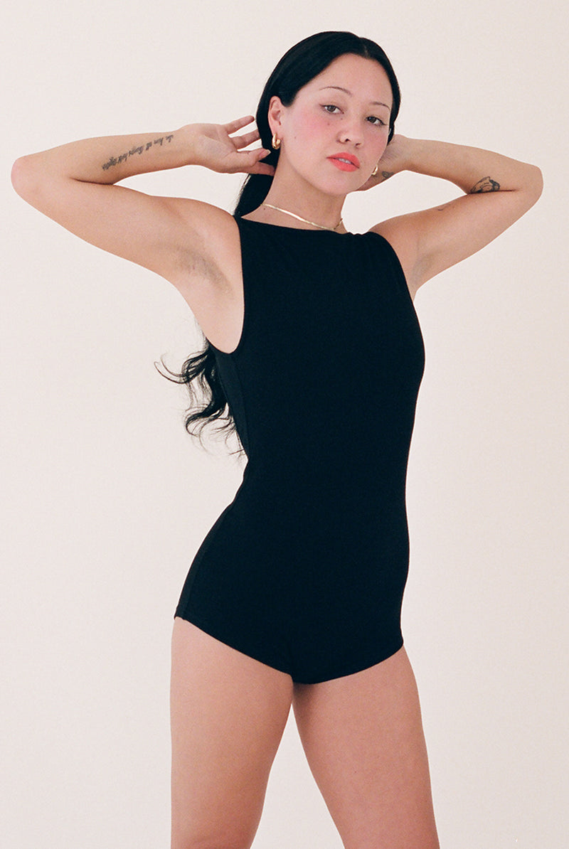 Valentina Bodysuit - Black